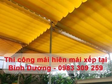 Thi công mái xếp uy tín chất lượng tại KCN Dầu Giây – Đồng Nai