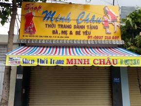 Mái hiên di động tại Dĩ An-BD