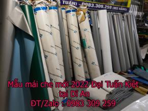 Mẫu mái che mới 2022 tại Dĩ An