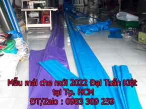 Mẫu mái che mới 2022 tại Tp.HCM
