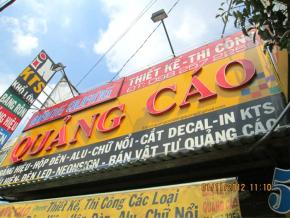 Bảng hiệu quảng cáo tại Tx. Tân Uyên