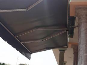 Mái hiên di động tại Bến Cát