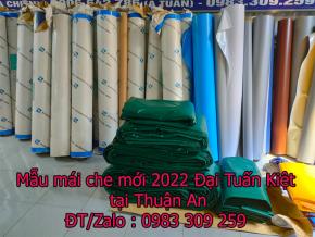 Mẫu mái che mới 2022 tại Thuận An