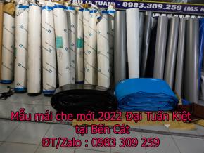 Mẫu mái che mới 2022 tại Bến Cát