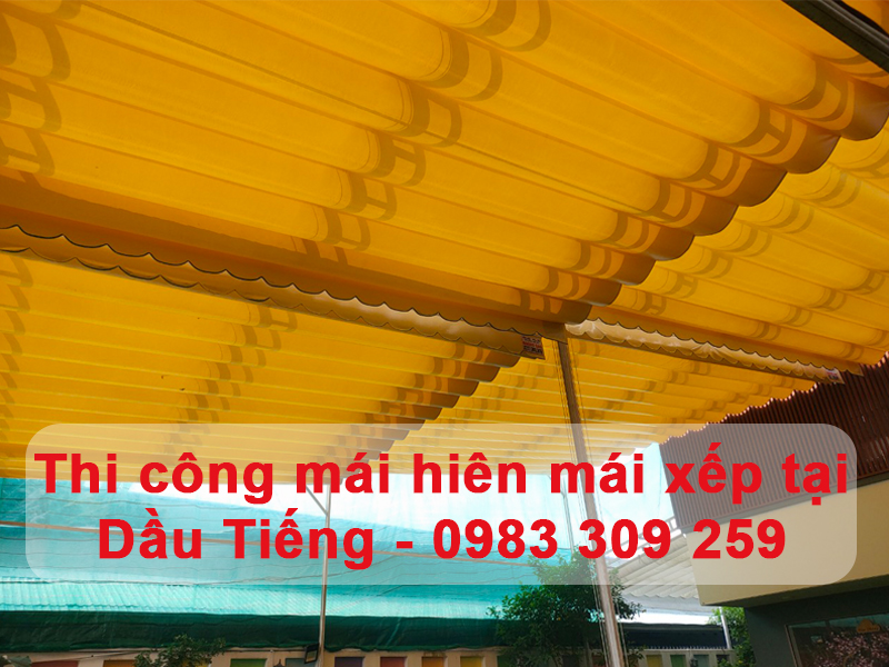 Mái hiên - Mái xếp tại Dầu Tiếng