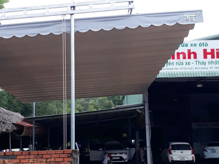 Mái xếp tại Chợ Tân Phước Khánh
